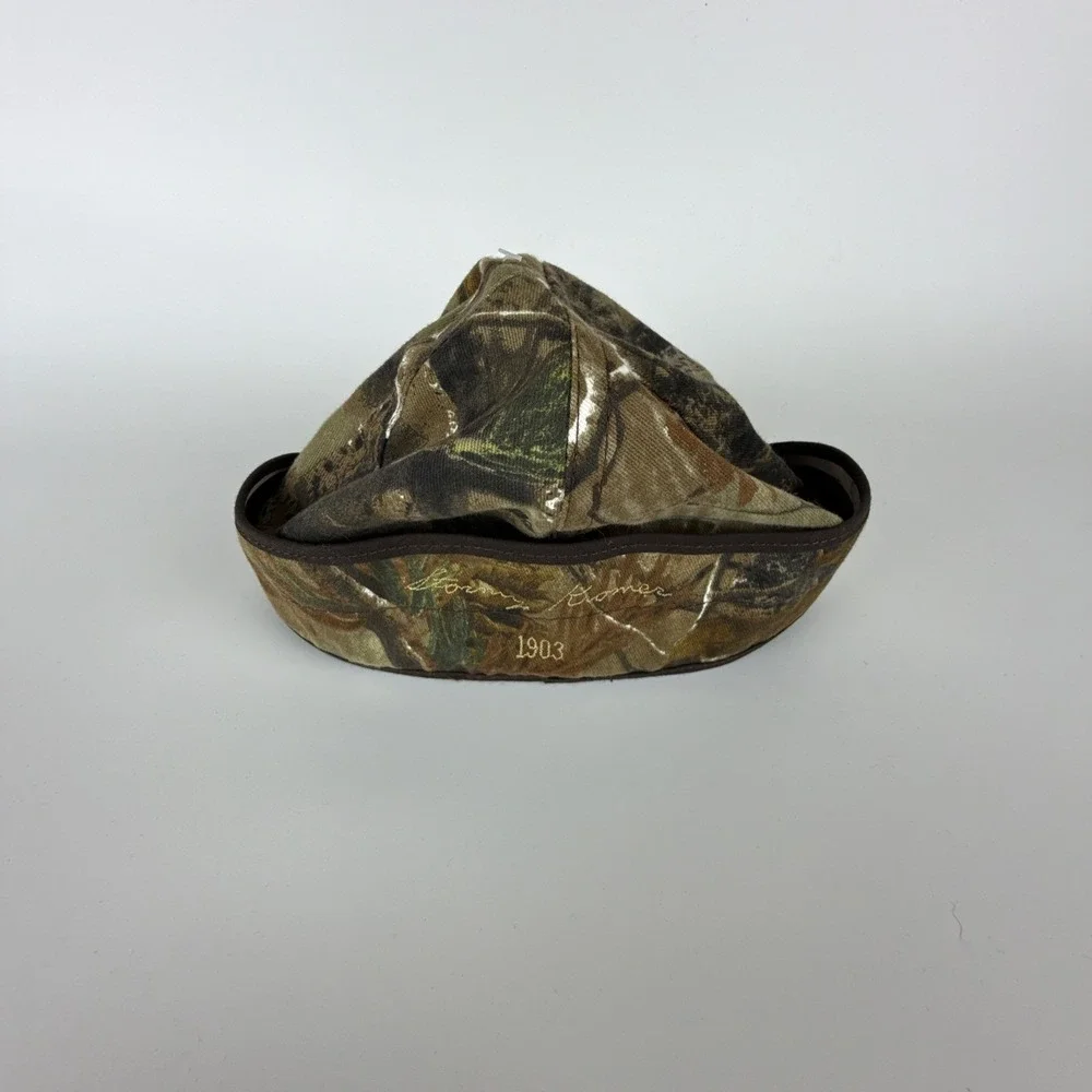Stormy Kromer The Field Cap Realtree AP Camo Mens Size 7 1/4 USA NWOT‎